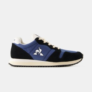 Blue Black Men's Le Coq Sportif PLATINIUM_2 Sneakers | VGNDY-8610 | Australia