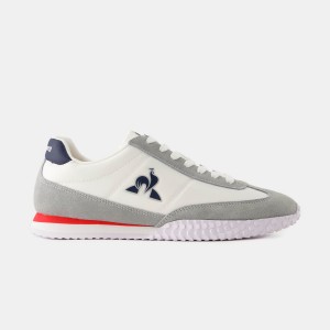 White Men's Le Coq Sportif VELOCE I Sneakers | EHUVD-0261 | Australia