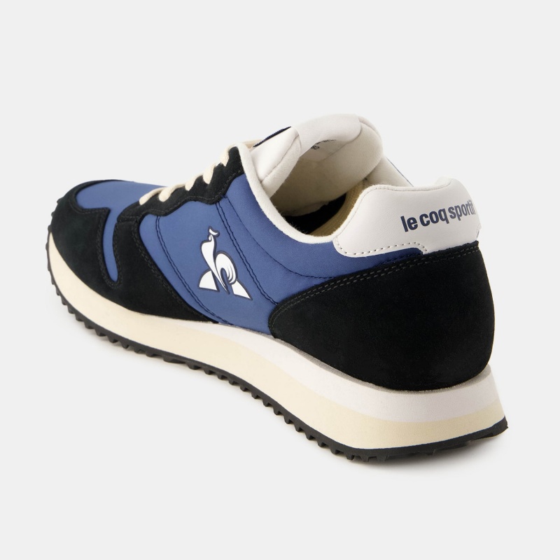 Blue Black Men's Le Coq Sportif PLATINIUM_2 Sneakers | VGNDY-8610 | Australia