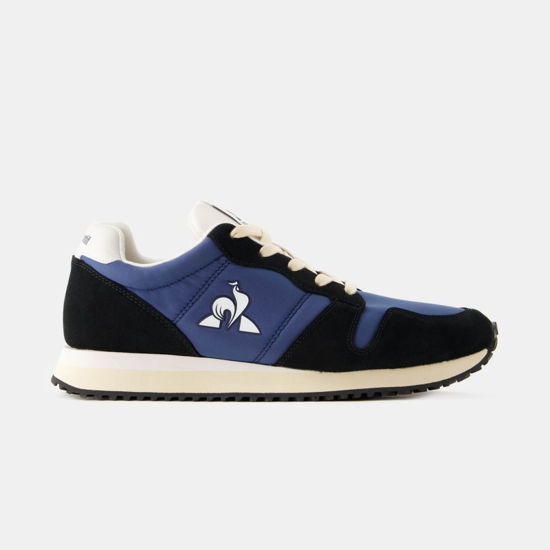 Blue Black Men\'s Le Coq Sportif PLATINIUM_2 Sneakers | VGNDY-8610 | Australia