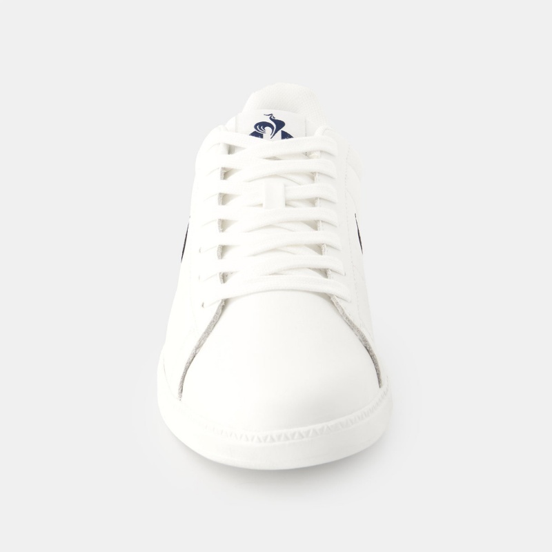 White Men's Le Coq Sportif COURTSET_2 Sneakers | NIRWB-2918 | Australia