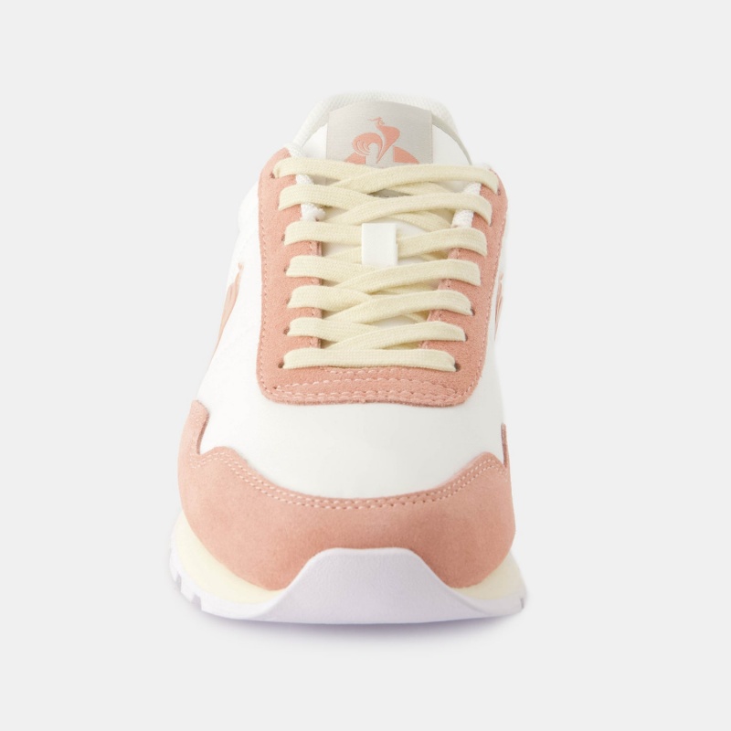 White Pink Women's Le Coq Sportif ASTRA_2 W Sneakers | ENXMC-4916 | Australia